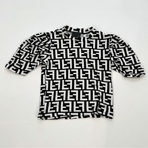 Fendi doll sleeves top